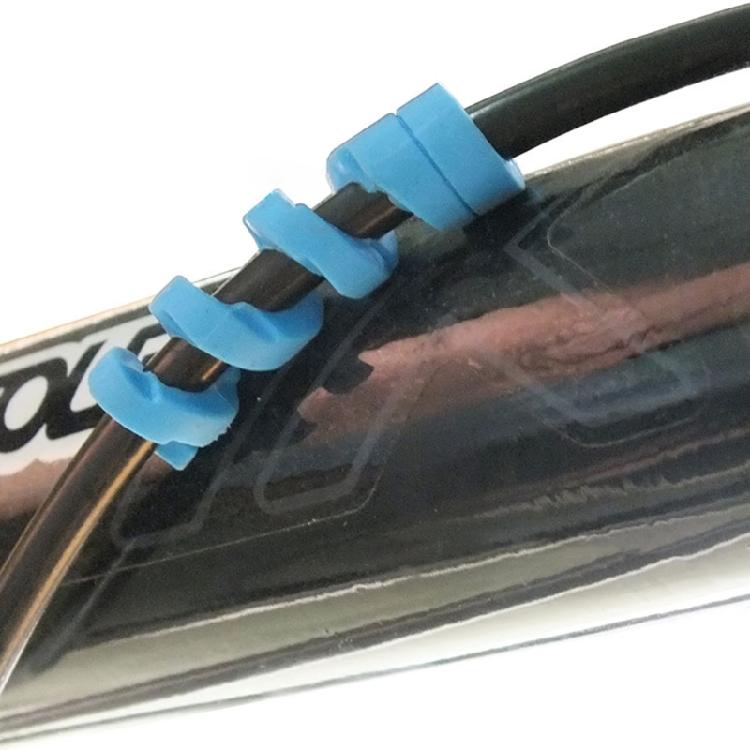 30Pcs Silicone Cord Saver Cable Wire Protector Spirals Cable Protective Sleeve