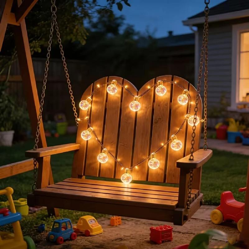 10/16/24 Bulbs Solar String Lights Outdoor Vintage Rope 8 Lighting Modes Garden Lights for Patio Balcony Yard Decor Waterproof and Durable