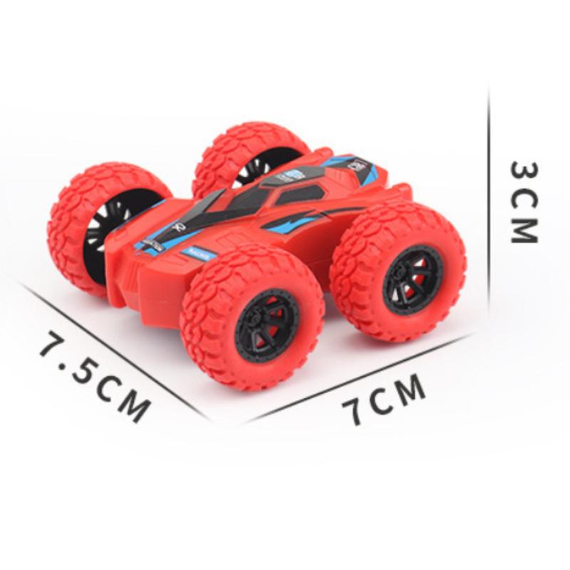 Fun Toy Cars Double-Side Vehicle Inertia Safety Crashworthiness and Fall Resistance Shatter-Proof for Kids Boy Toy Car