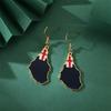  Fashion Montserrat Island Map Earrings Women United Kingdom Montserrat Flag Pendant Earring Jewelry Gifts Wholesale