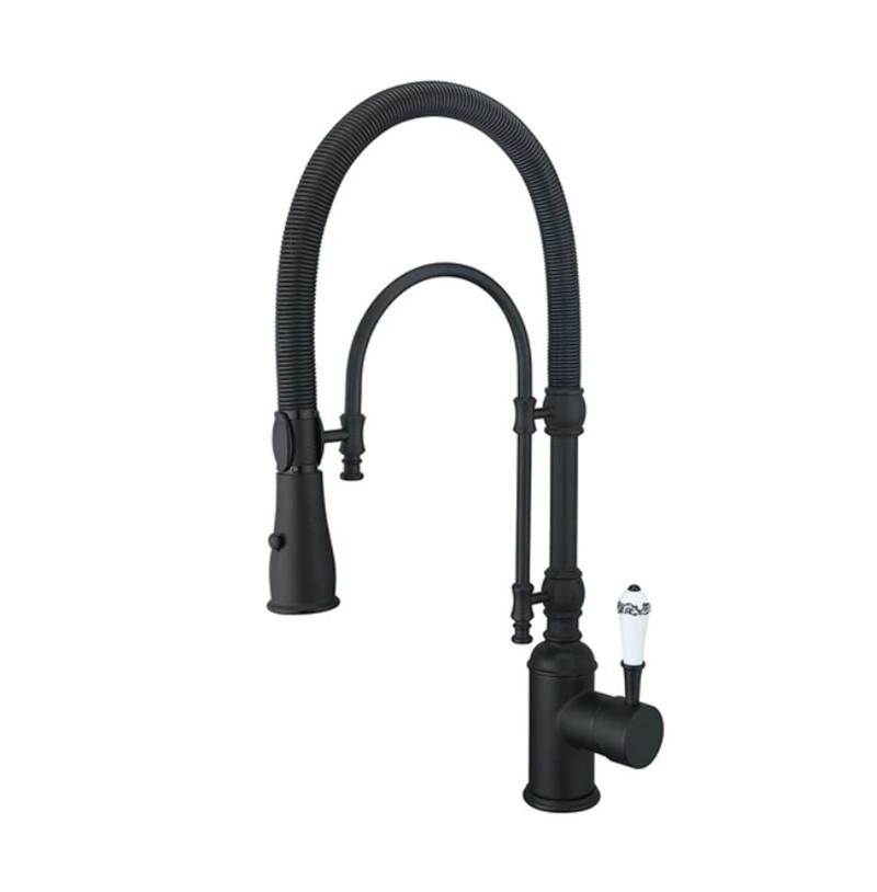 Brushed Gold Pull Out Kitchen Faucet Gold Kitchen Sink Mixer Tap Total Brass Kitchen Faucet Vanity Water Tap Faucet Sink Faucet