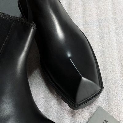 Echtleder Stiefeletten für Damen Plateau Winterschuhe Mann Kurzer Stiefel Büro Dame Schuhe Plateau Schuhe Größe 38-43