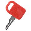 10Pcs Red Keys  Excavator Excavator Replacement Key  For Pack Cart Loader