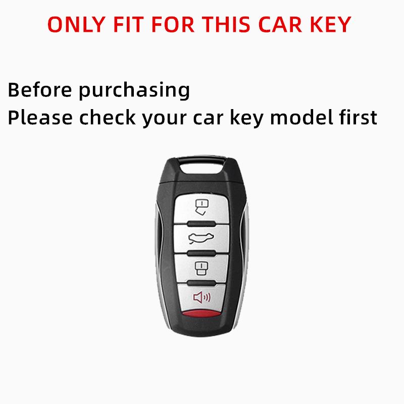 Leather Car Key Case Remote Cover Shell Holder Prorector Fob For GWM Haval New H6 HEV PHEV Jolion S Dargo H9 H2 Hover F7x 2025