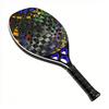 Custom 3K/12K/18K Carbon Fiber Padel Racket Professional High Performance Beach Tennis Paddle with EVA Foam Core