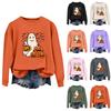 Women  Tops Women's Long Sleeve Sweatshirt Casual Crewneck Loose Fit Pollover Fleece Tops