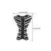Stickers For Motorcycles 3D Fish Bone Protector Adhesive Decor Motorcycle Decorative Stickers For Adults Oil Tank Street Car
