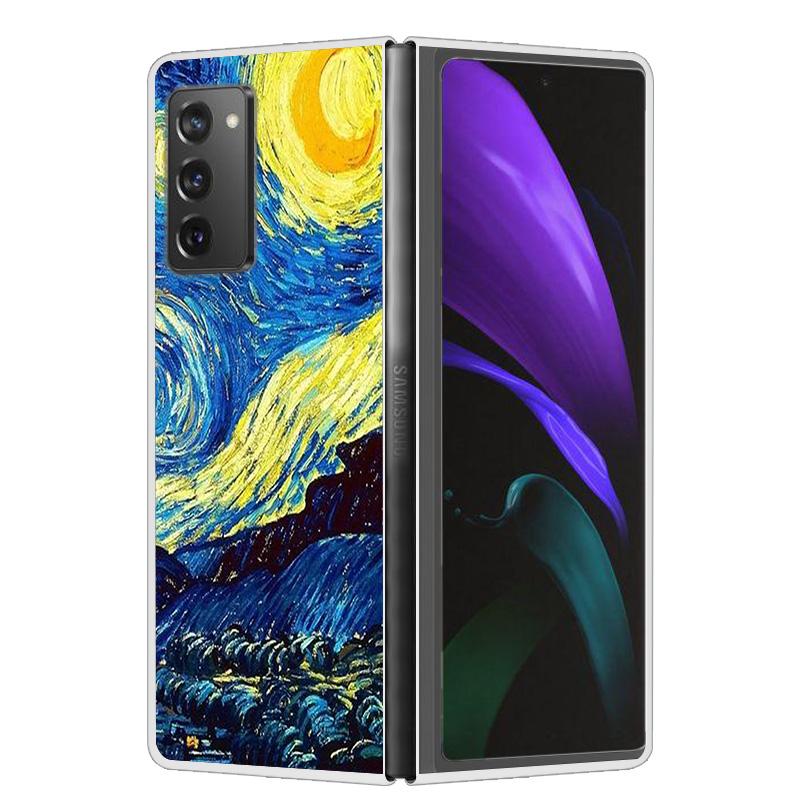 For Samsung Galaxy Z Fold2 Fold4 Fold5 Case Shockproof Hard Plastic PC Back Cover For Samsung Galaxy Z Fold 3 5 4 5G Phone Cases
