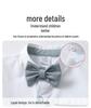 New Summer Baby & Toddler British Gentleman Two-Piece Short Sleeve Overalls Set