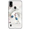 Cover per ZTE Blade A51 Custodia Morbida Silicone Stampa Cool TPU Funda Cover per ZTE Blade A51 BladeA51 Protettiva Telefono Funda Custodia