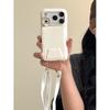 Crossbody Ring Holder Magnetic Wallet Leather Case For iPhone 17 Pro Max 16 Plus 15 Plus 14 13 12 11 Long Lanyard Pocket Cover