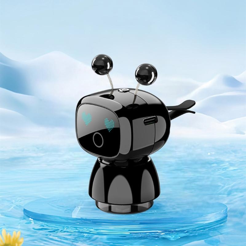 Fragrances Car Diffuser Robot Design Scent Clip with Adjustment Fragrances Unique Robot Car Air Freshener for Air Vent