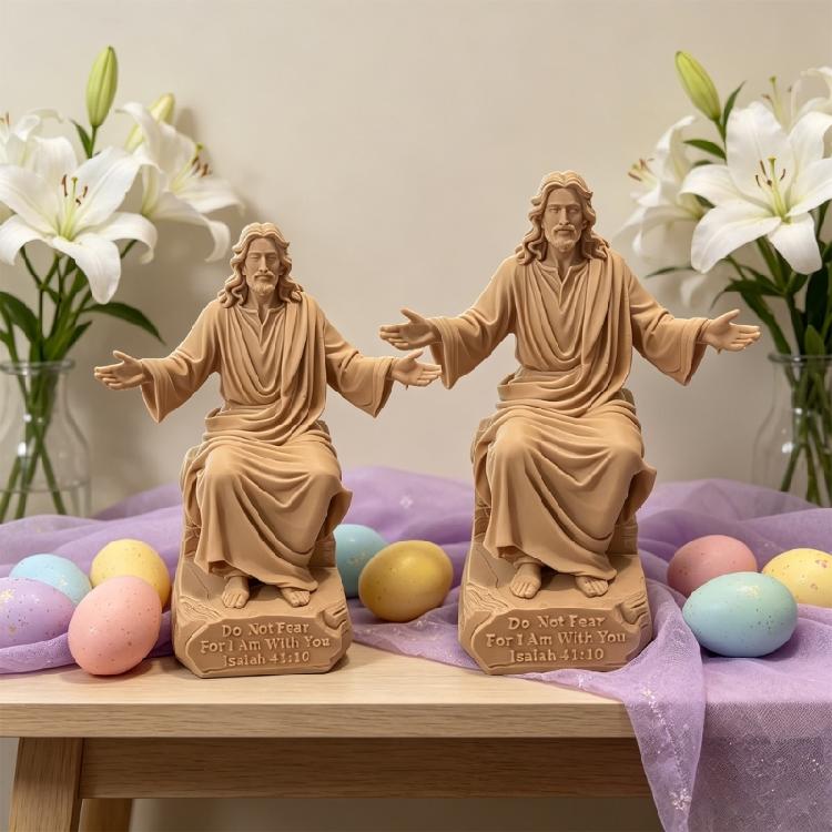 Desk Companion Figurines Jesuses Christ Statue Ornament Religious Gift Christian Car Dashboards Home Office Decoration