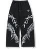 NOT4NERD Snake Bone Sweat Pants - Black