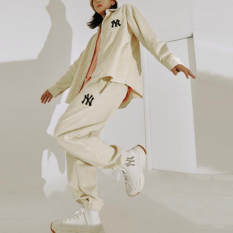 New MLB New York Yankees Shirt Unisex White 3AWS02014-50CRS