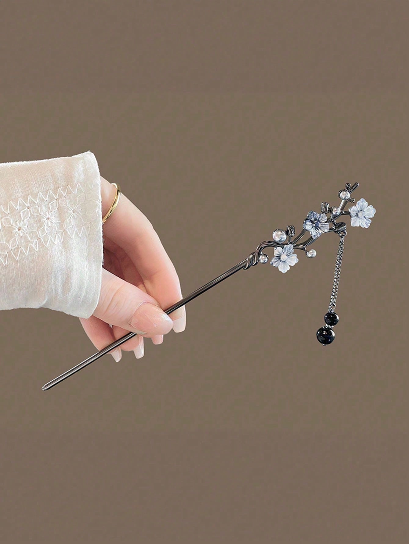 1 шт. Ретро китайская палочка для волос, элегантный аксессуар для пучка, традиционная заколка для волос Hanfu, новая китайская заколка для волос, украшение для волос, удлинитель для пучка