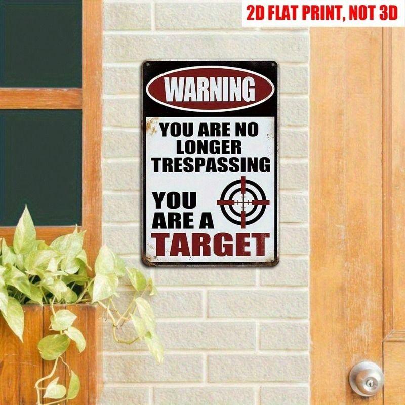 Vintage Metal Tin Wall Poster Sign 20x30cm