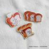 Overglad Bread Thief Pin Badge (PDD-057)