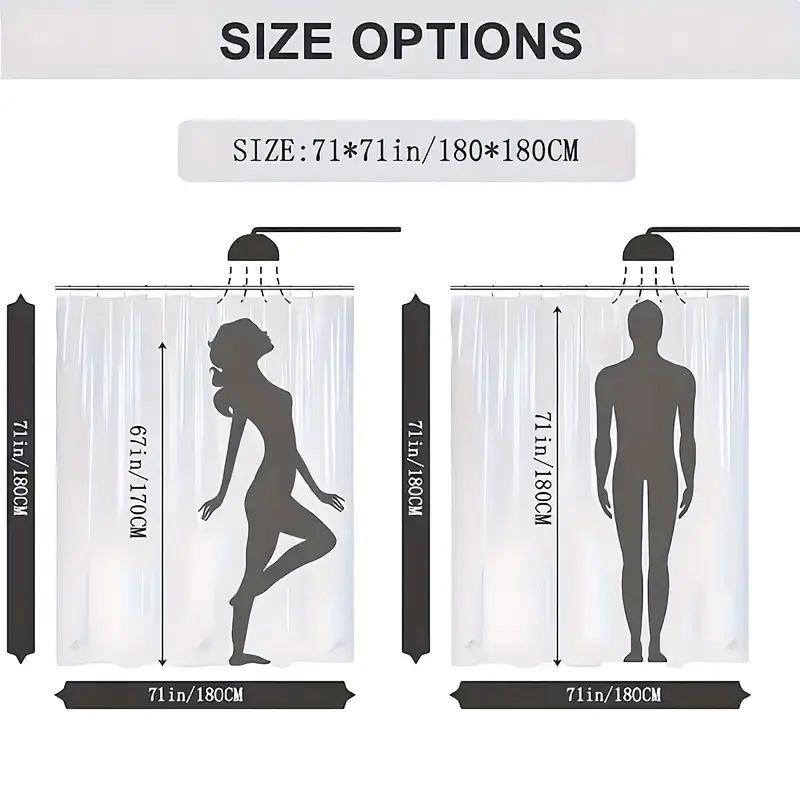 Enchanted Forest Princess And Dragon Waterproof Shower Curtain For Bathroom Decor, Unique Art Design, Vibrant Colors