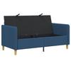 Blue Storage Sofa 152 x 78 x 87 cm Polyester