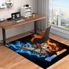 1PC Custom Name Butterfly Through Fire Ice Theme Floor Mat Ideal for Living Room, Game Rooms, Office, Bedroom, Floor Mat Playful Design