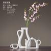 3pcs/set Nordic  modern vase decoration creative living room study  cabinet ceramic  flower teapot  WY60321