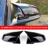 For BMW Series 1 2 3 4 F20 F21 F22 F30 F32 F36 X1 F87 M3 Car Sticker Rearview Side Mirror Cover Wing Cap Exterior Door Case Trim