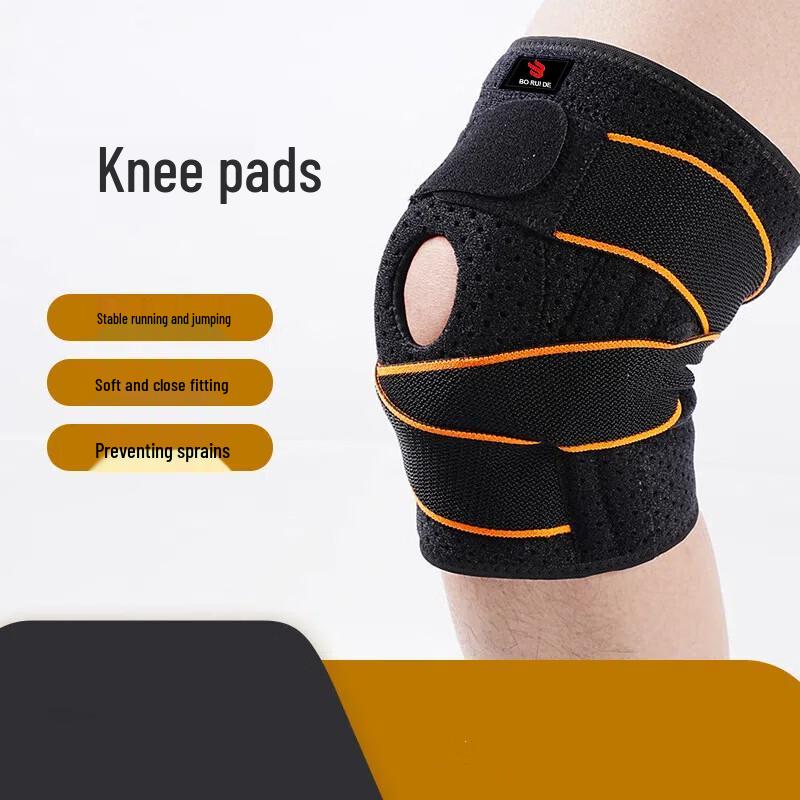 Sports Knee Brace with Double Straps