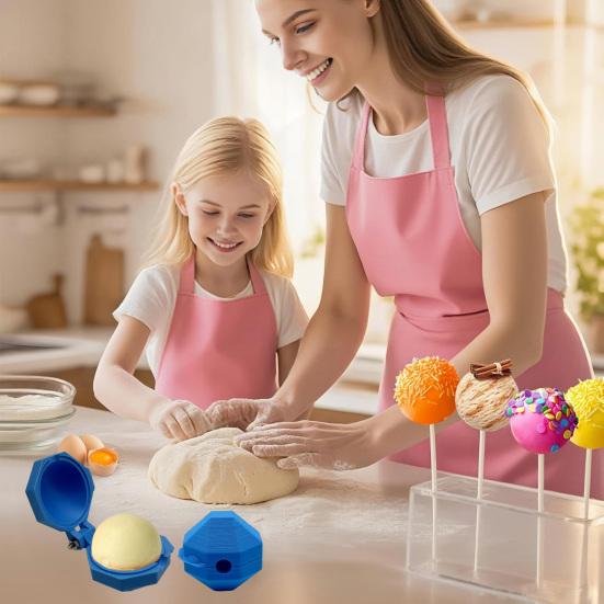Rund Kake Pops Form Lollipop Kake Maker 1,3" Diameter Kaker Bakeverktøy for Hjemmebaking Fester Bryllup