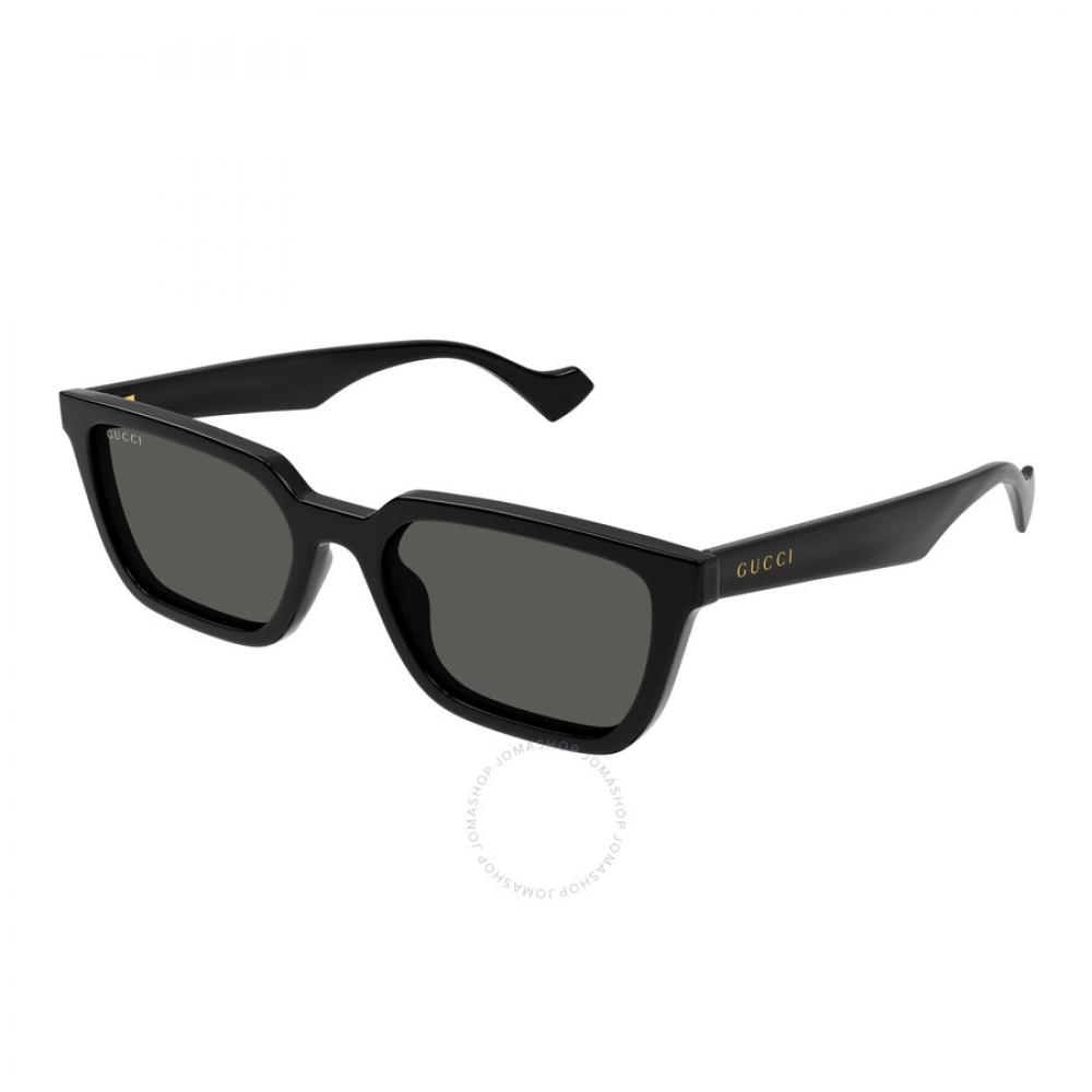 

Gucci Сірі прямокутні чоловічі сонцезахисні окуляри S gg1539S 001 55