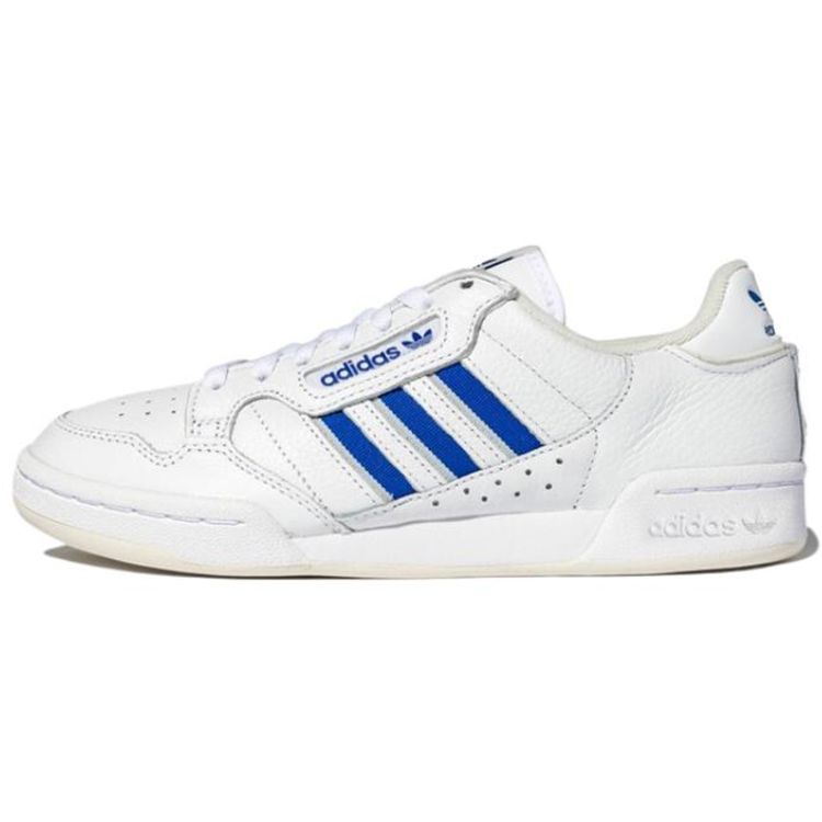 Adidas Originals Slip Resistant Durable Lightweight Low Top Skate Shoes Unisex Skate Shoes White Blue GX4468