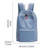 Ultra Light Polyester Travel Backpack With Foldable Design For Casual City Commutes