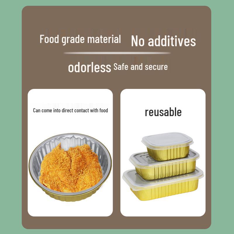 Reusable Aluminum Foil Baking Tray for Air Fryers and Ovens