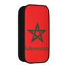 Large-capacity Pen Box Morocco Maroc Flag Moroccan Office Accessories  Double Layer Pencil Bag Women Make Up Bag Suprise Gift