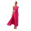 Women One Shoulder Evening Dress Fashion Silm One Shoulder Cut Out Formal Dress Dress