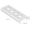 UChannel 4Hole Aluminum Alloy LowSide for Gobilda / TETRIX / FTC / FRC / FIRST / WRO