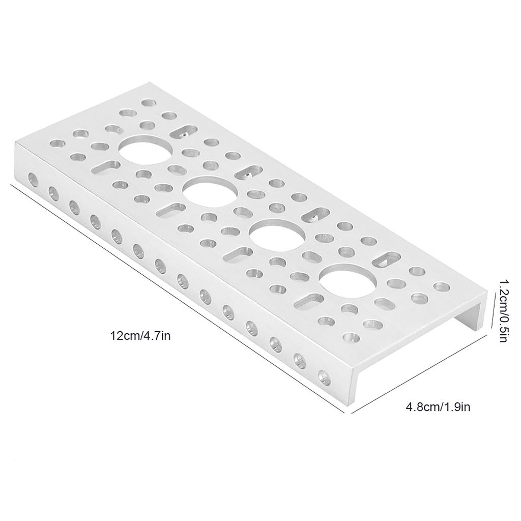 UChannel 4Hole Aluminum Alloy LowSide for Gobilda / TETRIX / FTC / FRC / FIRST / WRO