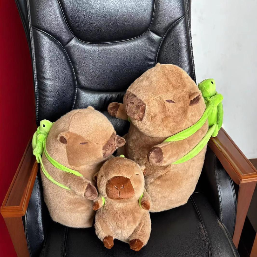 

Милая плюшевая кукла Капибара-черепаха - Идеальный подарок для девочек 33cm/Approx. 545g