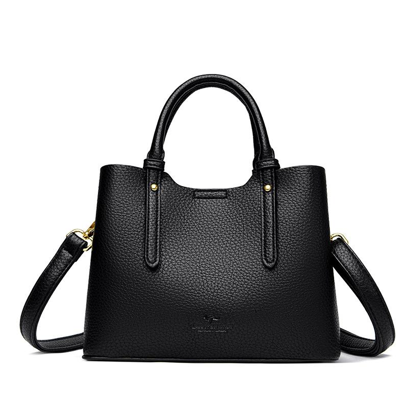 Fashionable Middle-aged Mother Bag Crossbody Bag Women's Shoulder Bag Handbag