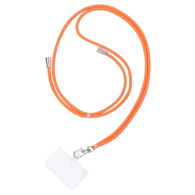 Phone Accessories Phone Hanging Cord Removable Colorful Neck Cord Adjustable Crossbody Patch Nylon Soft Rope Universal Anti-lost Phone Lanyard Strap