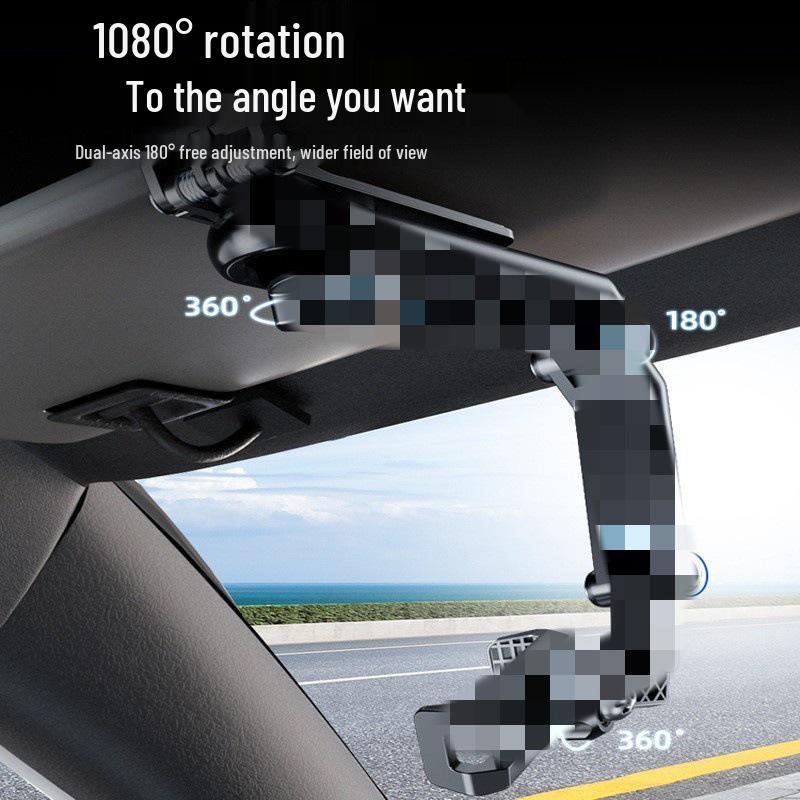 Multi-functional Sun Visor Phone Holder & Driving Recorder Mount