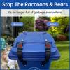 Bear Proof Trash Can Lid Lock, Garbage Can Locks for Animals, Trash Can Straps for Raccoons, Raccoon Proof Garbage Can Lock Bear Trash Can Lock Bear