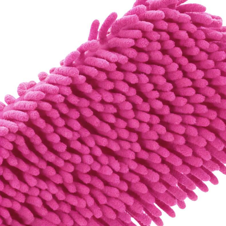 Home Lazy Dual-Use Chenille Mop: Large Panel, No-Wash, Rotatable Head, Dry/Wet Cleaning.