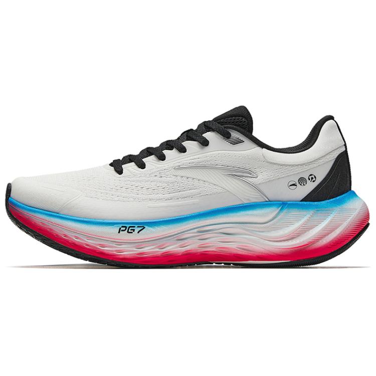 Anta Running Series Nitrogen Technology Running Shoes Men White Black 122435578R-1 36