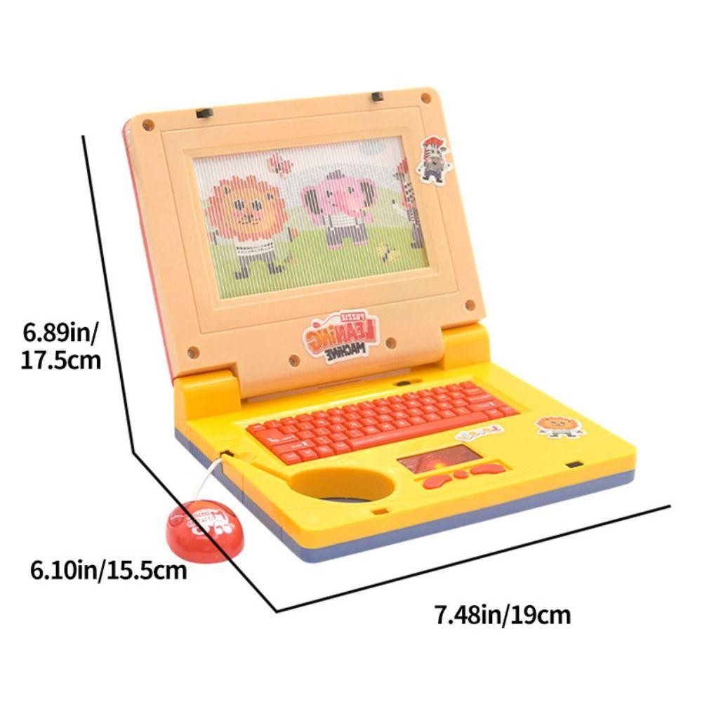 With Sounds Toddler Learning Computer High Simulation Kids Learning Laptop   Animal Recognition