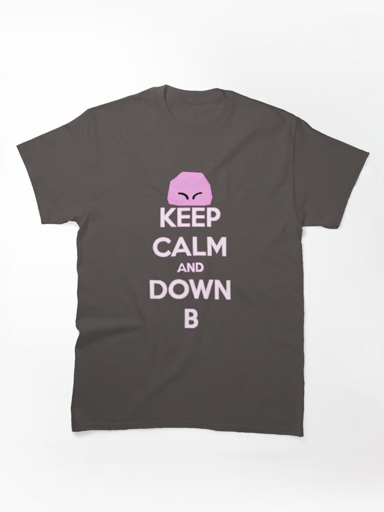 Kirby Keep Calm and Down B Classic T-Shirt