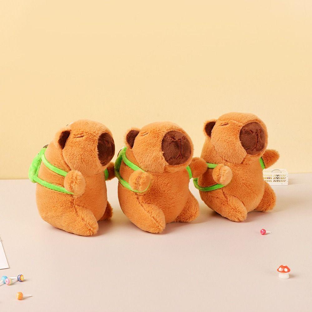 Simulace plyšového přívěsku kapybara kapybara Dárek k narozeninám plyšová hračka kapybara