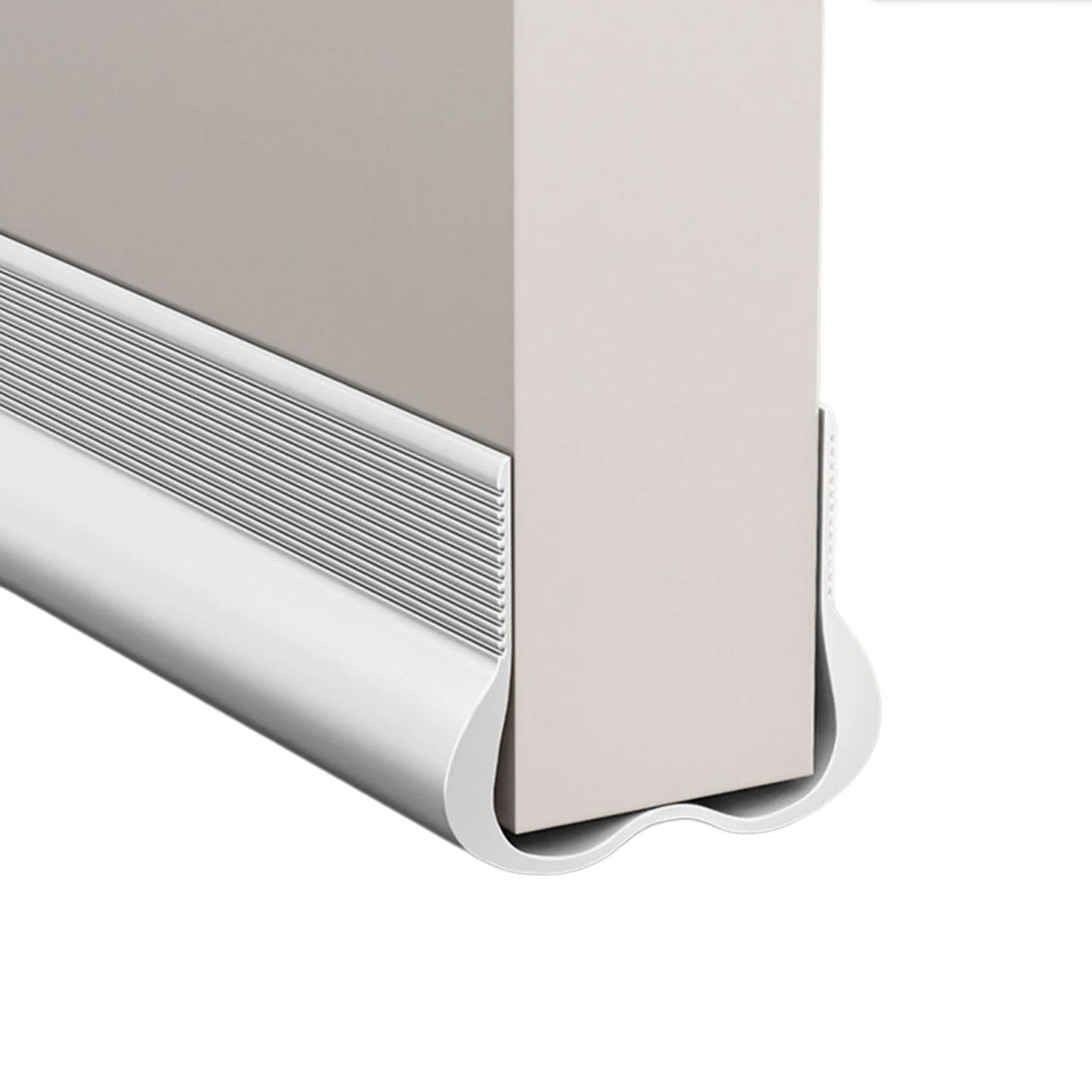 

Звукоизоляционные уплотнительные полосы для дверей из ПВХ, эффективные уплотнительные полосы для нижней части двери для снижения шума и изоляции белый