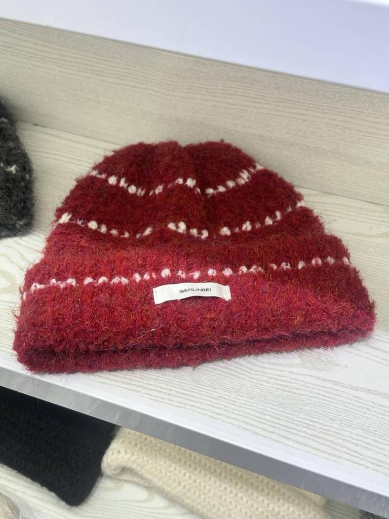 Knit Hat For Women Warm Fleece Beanie With Earmuff Protection For Winter Casual Wear