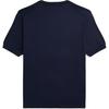 Polo Ralph Lauren Solid Color Small Pony Embroidered Crew Neck Short Sleeve Knit Shirt Men Tops Deep-Blue MNPOSWE1N820038-400